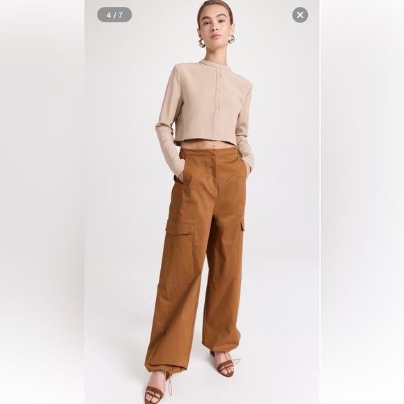 BNWT-87Origins Tie Back Crop Top - Picture 6 of 8